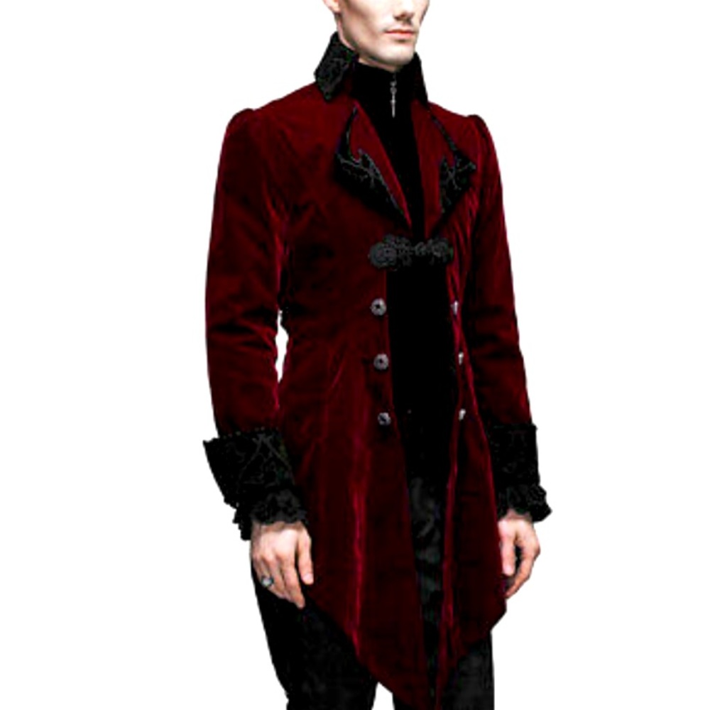 Devil Fashion velvet coat
